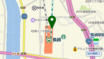 マクドナルド JR長崎駅店の地図画像