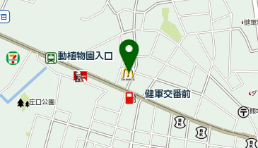 マクドナルド 健軍店の地図画像