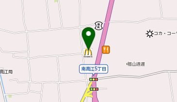 マクドナルド 3号線南高江店の地図画像