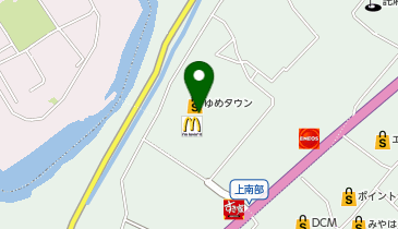 マクドナルド サンピアンゆめタウン店の地図画像