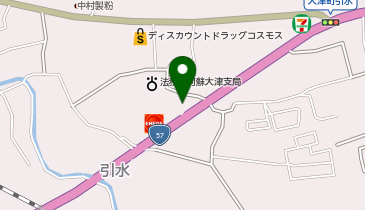 マクドナルド 熊本大津店の地図画像