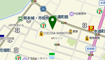 マクドナルド 熊本下通店の地図画像