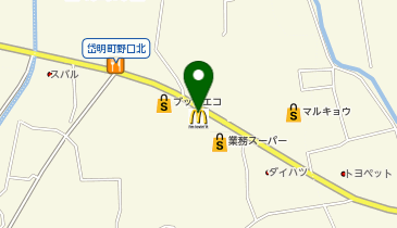 マクドナルド 玉名店の地図画像