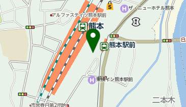 マクドナルド アミュプラザくまもと店の地図画像