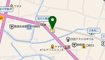 マクドナルド 日田店の地図画像