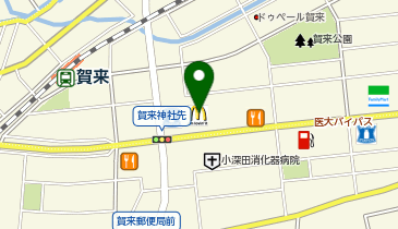 マクドナルド 大分賀来店の地図画像