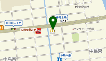 マクドナルド 大分中島中央店の地図画像