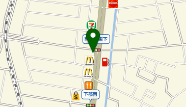 マクドナルド 大分下郡店の地図画像