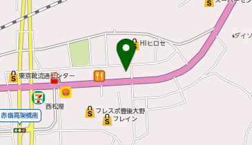 マクドナルド 豊後大野店の地図画像