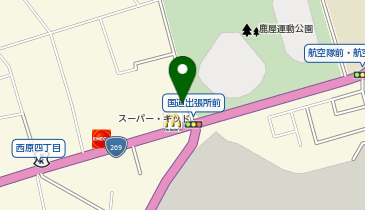 マクドナルド 西原店の地図画像