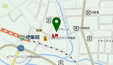 マクドナルド グラード伊集院店の地図画像