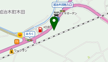 マクドナルド 加治木バイパス店の地図画像