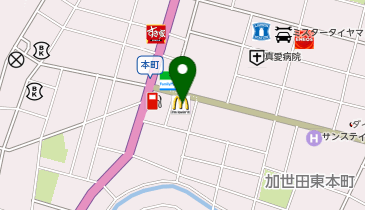 マクドナルド 加世田店の地図画像