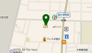 マクドナルド 国分広瀬店の地図画像