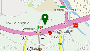 マクドナルド 牧港店の地図画像