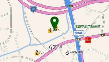 マクドナルド イオン南風原店の地図画像