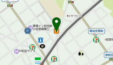 マクドナルド 町田駅北店の地図画像