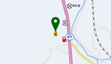 全日食チェーン にぎわい市場三金や 亀甲店の地図画像