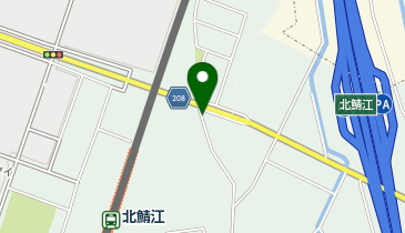 全日食チェーン オレボステーション北鯖江PA下りの地図画像