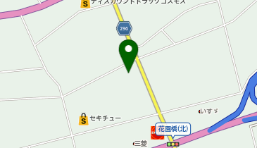 全日食チェーン ハーズの地図画像