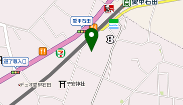 全日食チェーン よろずや石田店の地図画像