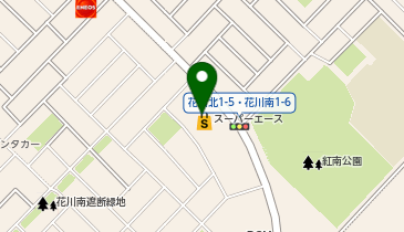 全日食チェーン スーパーエース花川店の地図画像