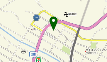 全日食チェーン フ-ズライフ ハナマルの地図画像