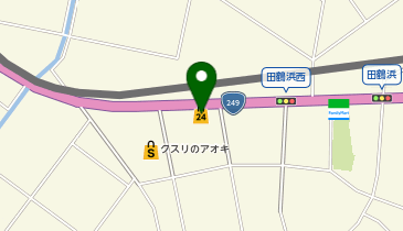 全日食チェーン やま岸の地図画像