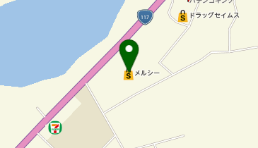 全日食チェーン メルシー津南の地図画像