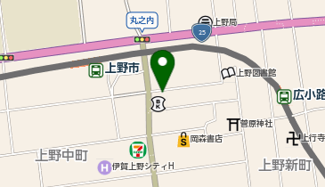 全日食チェーン フードセンター八百半本店の地図画像