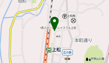 全日食チェーン スーパーおおさわの地図画像