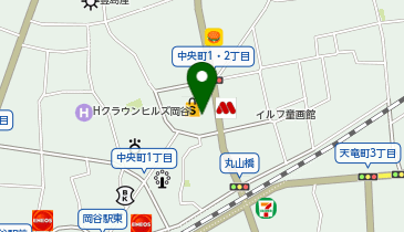 全日食チェーン イルフ岡谷食品館の地図画像