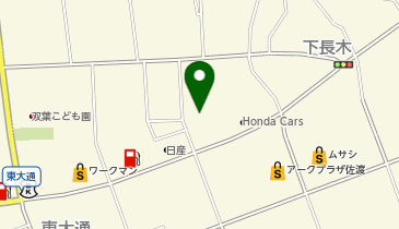 全日食チェーン キング東大通店の地図画像