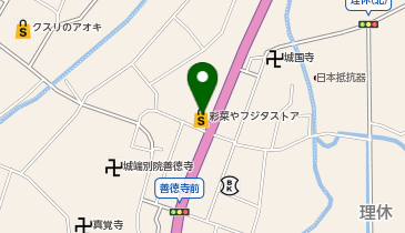 全日食チェーン 菜彩や フジタストアの地図画像