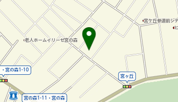 全日食チェーン フーズバラエティすぎはらの地図画像