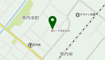 全日食チェーン コープはまなかの地図画像