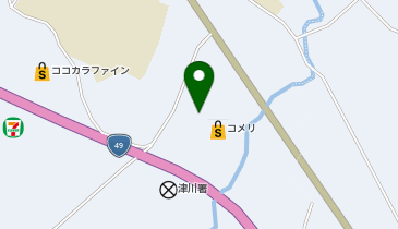 全日食チェーン 生鮮の杜 カラオの地図画像