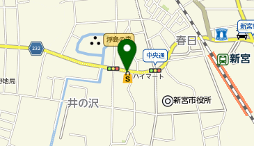 全日食チェーン ハイマートの地図画像