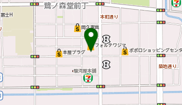 全日食チェーン フォルテ食品館の地図画像