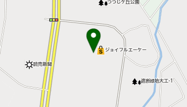 全日食チェーン スーパーエース大曲店の地図画像