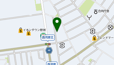 全日食チェーン 魚忠ママセンターの地図画像