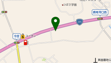 ハードオフ171号箕面店の地図画像