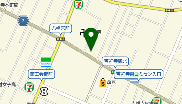 ハードオフTOKYOラボ吉祥寺店の地図画像