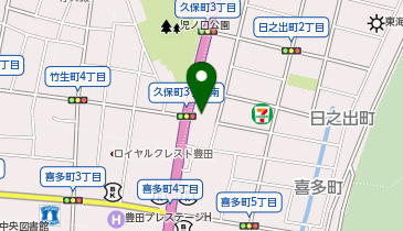 ハードオフ豊田日之出店の地図画像