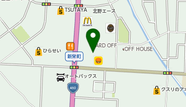ブックオフ新発田店の地図画像