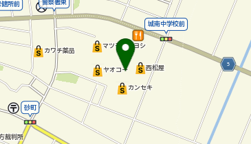 ブックオフ龍ケ崎店の地図画像