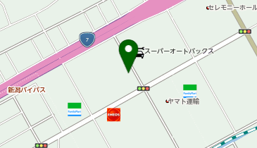 オフハウス新潟竹尾店の地図画像