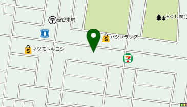 オフハウス福島笹谷店の地図画像