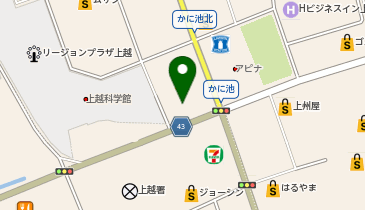 オフハウス上越インター店の地図画像
