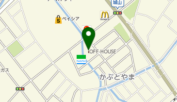 オフハウス豊栄インター店の地図画像
